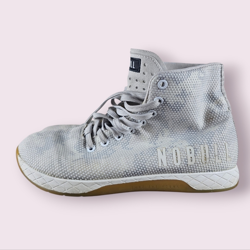 NOBULL HIGH-TOP FROSTBITE CAMO TRAINER‎ Sneakers Sz W10.5 M9